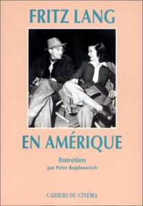 Couverture du livre Fritz Lang en Amérique par Peter Bogdanovich
