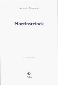 Couverture du livre Mortinsteinck par Nathalie Quintane