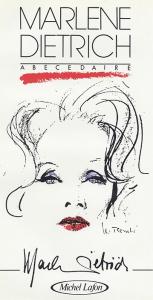 Couverture du livre Abécédaire par Marlene Dietrich
