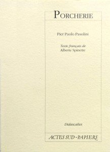 Cover of the book Porcherie - by Pier Paolo Pasolini