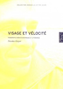Couverture du livre Visage et Vélocité par Nicolas Goyer