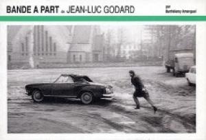 Couverture du livre Bande à part de Jean-Luc Godard par Barthélémy Amengual