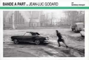 Couverture du livre Bande à part de Jean-Luc Godard - de Barthélémy Amengual
