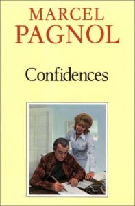 Couverture du livre Confidences - de Marcel Pagnol