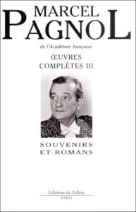 Couverture du livre Œuvres complètes III - de Marcel Pagnol