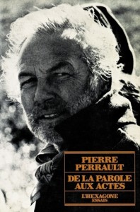 Cover of the book De la parole aux actes - by Pierre&nbsp;Perrault