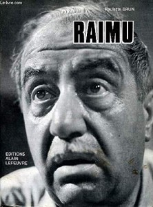 Couverture du livre Raimu - de Paulette Brun