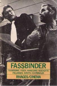Couverture du livre Fassbinder - Collectif