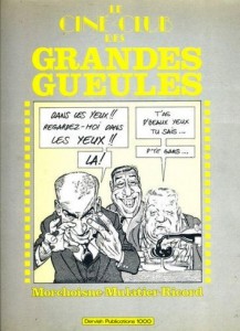 Couverture du livre Le Ciné-club des Grandes Gueules par Jean-Claude Morchoisne, Jean Mulatier et Patrice Ricord