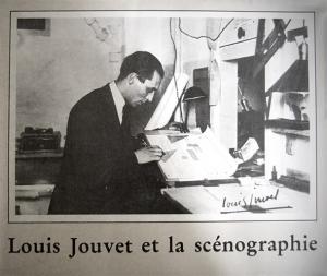 Couverture du livre Louis Jouvet et la scénographie par Collectif