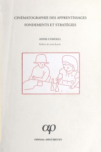 Couverture du livre Cinématographie des apprentissages, fondements et stratégies par Annie Comolli