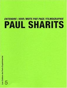 Couverture du livre Entendre - de Paul Sharits