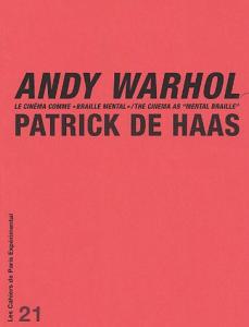 Couverture du livre Andy Warhol par Patrick de Haas