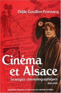 Couverture du livre Cinéma et Alsace par Odile Gozillon-Fronsacq