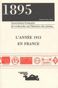 Couverture du livre L'année 1913 en France par Collectif