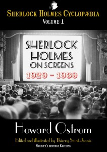 Couverture du livre Sherlock Holmes on screens, 1929-1939 par Howard Ostrom