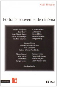 Couverture du livre Portraits-souvenirs de cinéma par Noël Simsolo
