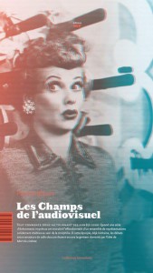 Couverture du livre Les Champs de l'audiovisuel par Patrice Blouin