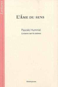 Couverture du livre L'âme du sens par Pascale Hummel