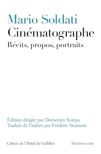 Couverture du livre Cinématographe - de Mario&nbsp;Soldati et Domenico&nbsp;Scarpa
