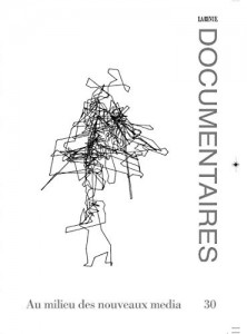 Couverture du livre Au milieu des nouveaux média - Sous la direction de Alice Lanay et Jacopo Rasmi