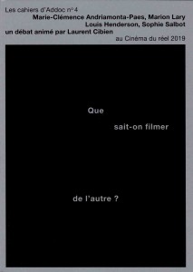 Cover of the book Que sait-on filmer de l'autre ? - Collective