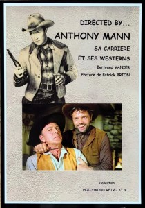 Couverture du livre Directed by Anthony Mann - de Bertrand Vanier