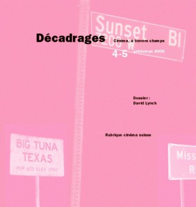 Cover of the book Décadrages 4-5 - Collective