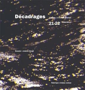Couverture du livre Décadrages 21-22 - Sous la direction de François Bovier