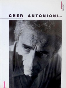 Couverture du livre Cher Antonioni par Collectif dir. Carlo Di Carlo