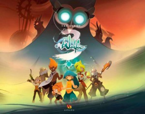 Couverture du livre The art of Wakfu - Collectif