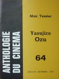 Couverture du livre Ozu par Max Tessier