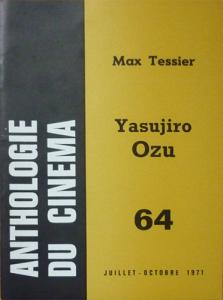 Cover of the book Ozu - by Max Tessier