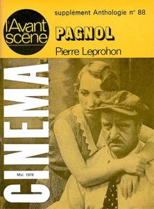 Couverture du livre Marcel Pagnol - de Pierre Leprohon