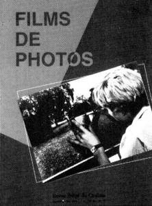 Couverture du livre Films de photos par Collectif