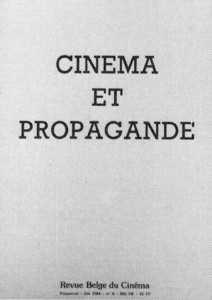 Couverture du livre Cinéma et propagande par Adolphe Nysenholc
