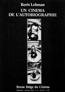 Couverture du livre Boris Lehman - Collectif