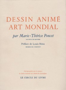 Cover of the book Dessin animé art mondial - by Marie-Thérèse Poncet