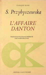 Couverture du livre L'Affaire Danton par Stanislawa Przybyszewska