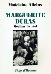 Couverture du livre Marguerite Duras par Madeleine Alleins