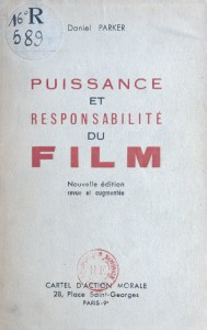 Couverture du livre Puissance et responsabilité du film - de Daniel Parker