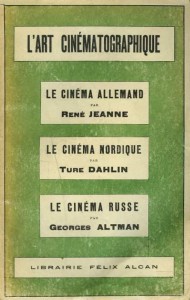 Cover of the book L'Art cinématographique - by René Jeanne, Ture Dahlin and Georges Altman