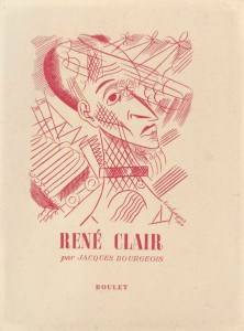 Couverture du livre René Clair - de Jacques Bourgeois