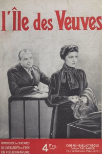 Couverture du livre L'Île des veuves par E.R. Corlieu