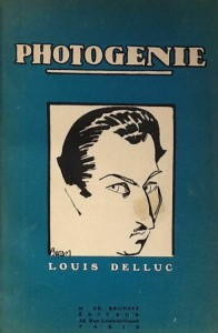 Couverture du livre Photogénie - de Louis Delluc