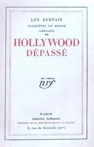 Couverture du livre Hollywood dépassé par Luc Durtain