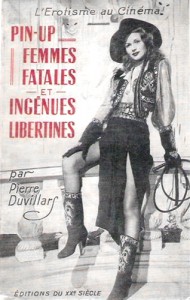 Couverture du livre L'Érotisme au cinéma par Pierre Duvillars