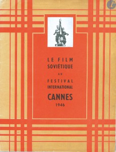 Couverture du livre Le film soviétique au Festival International Cannes 1946 par Collectif