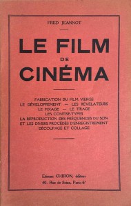 Couverture du livre Le Film de cinéma par Fred Jeannot