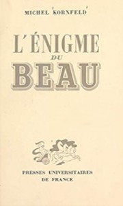 Couverture du livre L'énigme du beau par Michel Kornfeld